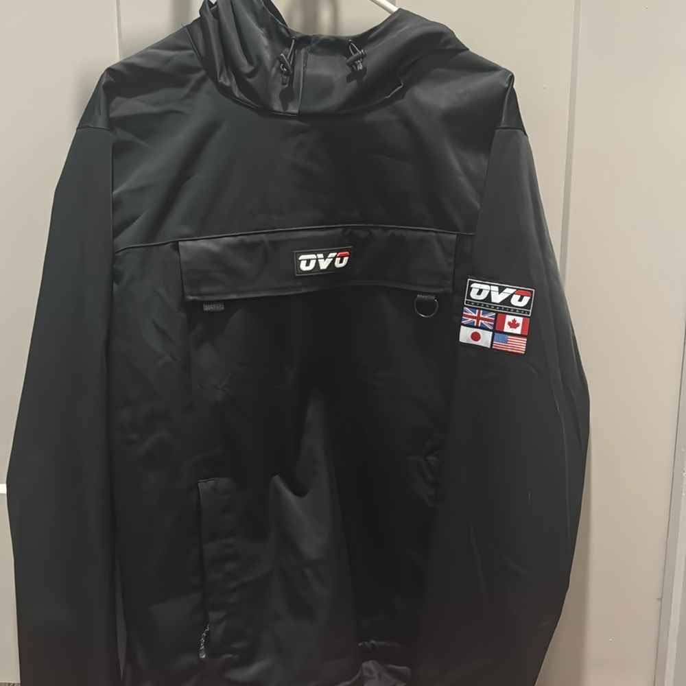 Drake x Octobers Very Own OVO pullover Anorak Shell Jacket L